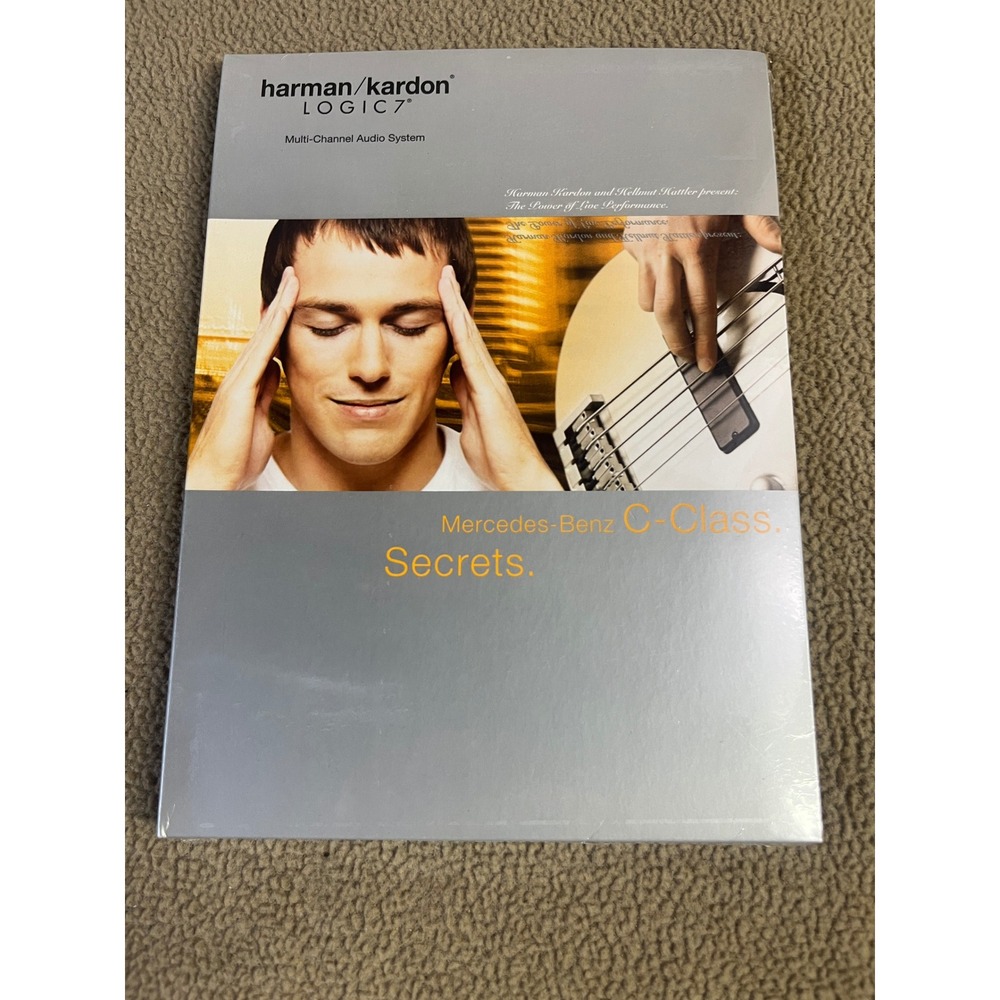 Mercedes-Benz C-Class Harman Kardon Logic 7 Secrets Demo DVD 2048271359 Sealed